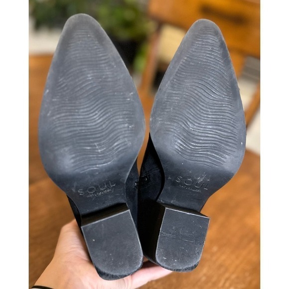 GUC Naturalizer Soul Black “Melodi” Boots Size 8 - Picture 6 of 9